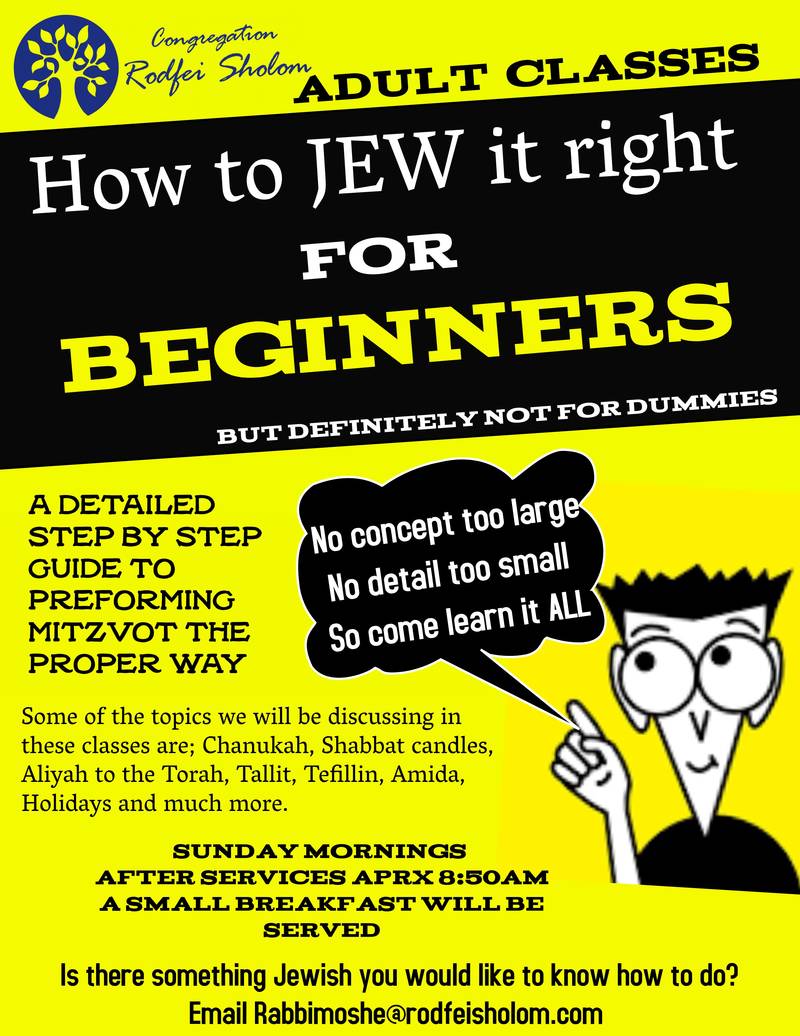 Banner Image for How to Jew It Right, For Beginners