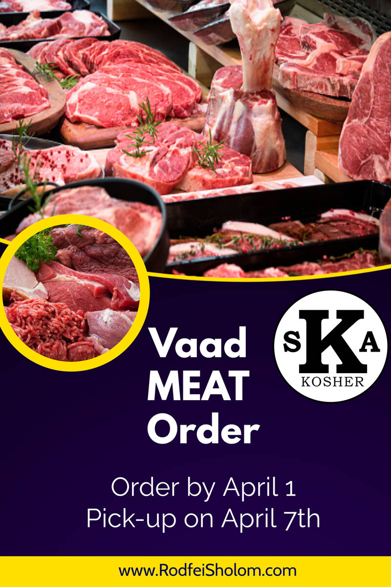 Banner Image for Vaad Passover Meat Order