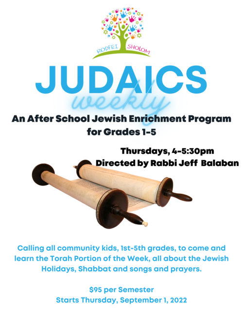 Banner Image for Judaica Weekly