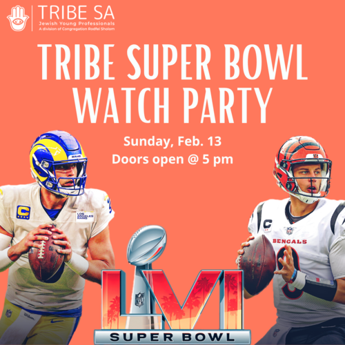 TRIBE SA Superbowl Watch Party - Event - Rodfei Sholom